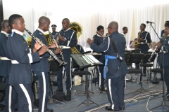 Malawi police band insipires the gathering during the presentation of Nomination papers at Comesa in Blantyre-(c) Abel Ikiloni, Mana.
